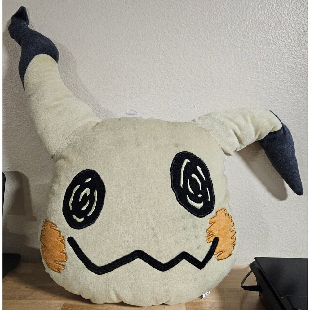 Mimikyu Plush Face Pillow From Pokémon and The Toy Factory‎ READ DESCRIPTION